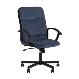 TopChairs ST-TRACER темно-синий крестовина металлическая разборная