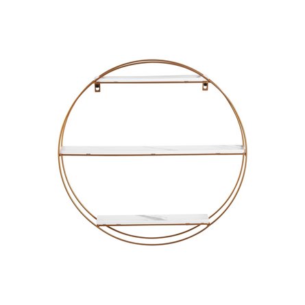 Luna золотая белый мрамор металлический каркас