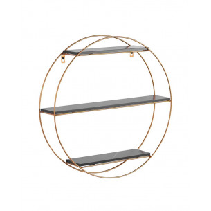 Luna золотая черный мрамор металлический каркас