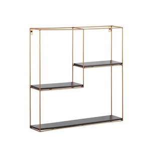 Square золотая черный мрамор металлический каркас