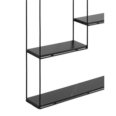 Square черная черный мрамор металлический каркас