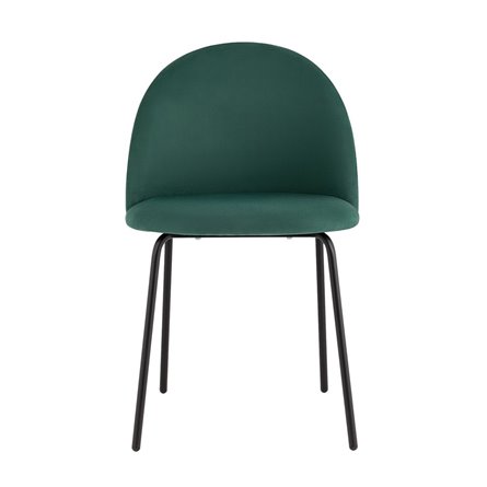 для кухни Коди велюр зелёный ножки металл черные