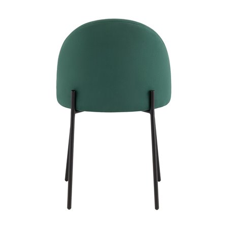 для кухни Коди велюр зелёный ножки металл черные