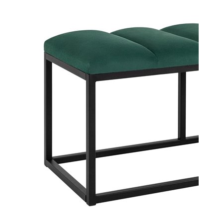 Хостен 2 велюр зелёный