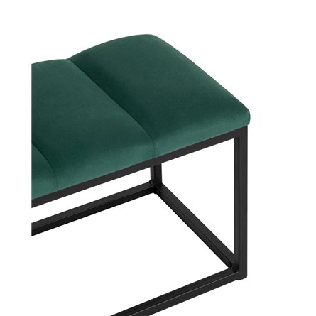 Хостен 2 велюр зелёный