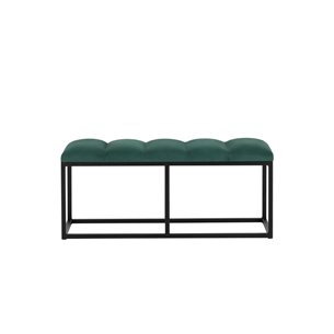 Хостен 2 велюр зелёный