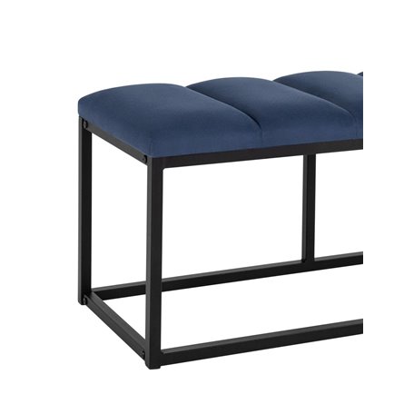 Хостен 2 велюр синий