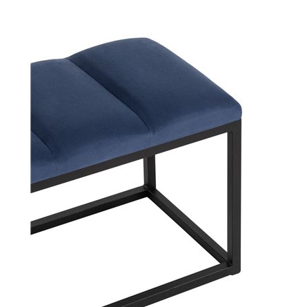 Хостен 2 велюр синий