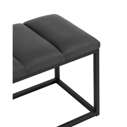 с ящиком Хостен 2 велюр тёмно-серый