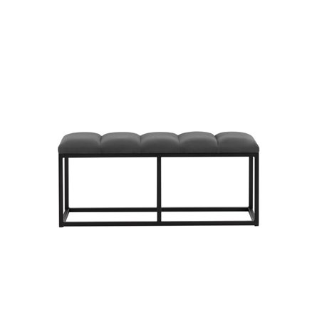 с ящиком Хостен 2 велюр тёмно-серый