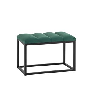 Хостен велюр зелёный