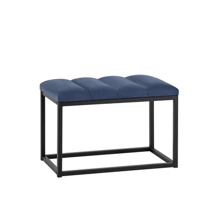 Хостен велюр синий