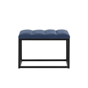 Хостен велюр синий