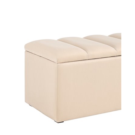 с крышкой Нильсон 2 велюр бежевый