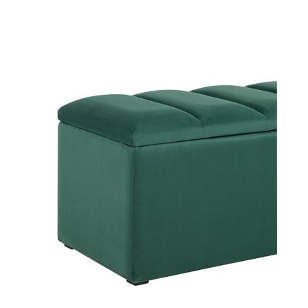 с крышкой Нильсон 2 велюр зелёный