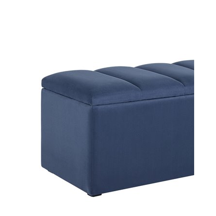 с крышкой Нильсон 2 велюр синий