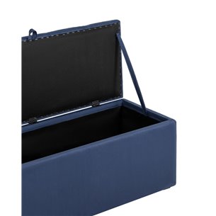 с крышкой Нильсон 2 велюр синий