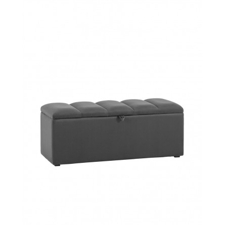 с крышкой Нильсон 2 велюр тёмно-серый