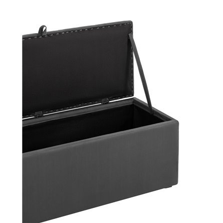 с крышкой Нильсон 2 велюр тёмно-серый