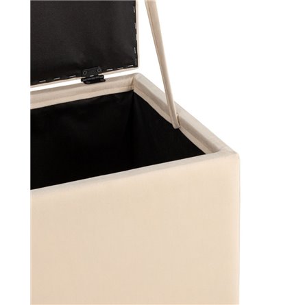 с крышкой Нильсон велюр бежевый