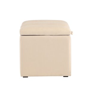 с крышкой Нильсон велюр бежевый