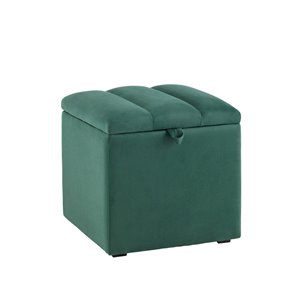 с крышкой Нильсон велюр зелёный