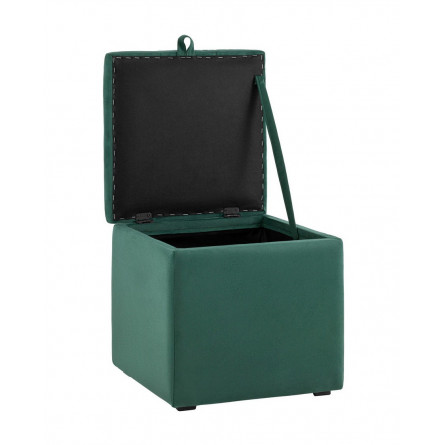 с крышкой Нильсон велюр зелёный