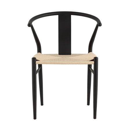 обеденный Wishbone Style бежевый с сиденьем из джута