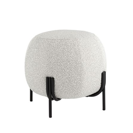 Флик обивка ткань букле молочный