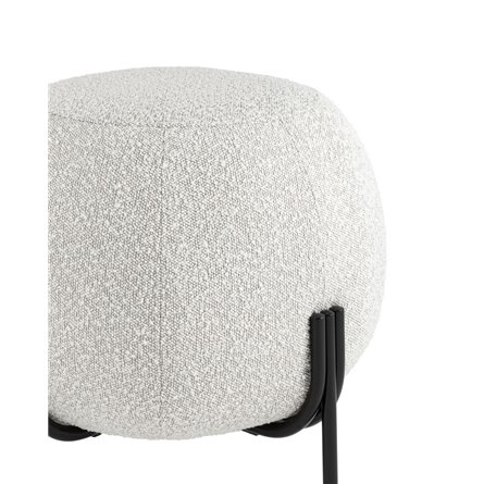 Флик обивка ткань букле молочный