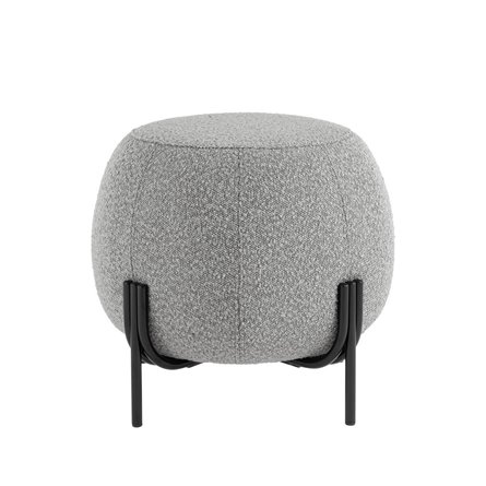 Флик обивка ткань букле серый