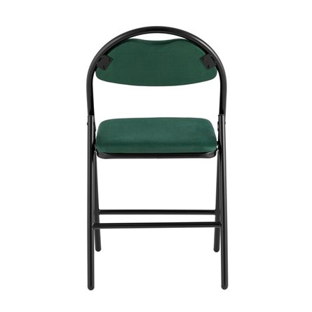 складной Hagen велюр зелёный каркас черный металлический