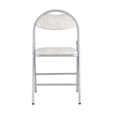 складной Hagen экокожа белый мрамор каркас металлик