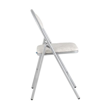 складной Hagen экокожа белый мрамор каркас металлик