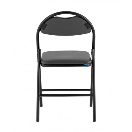 складной Hagen экокожа серый каркас черный металлический