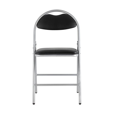 складной Hagen экокожа черный каркас металлик