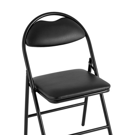 складной Hagen экокожа черный каркас черный