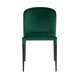 для кухни Лори велюр зелёный ножки черные металл