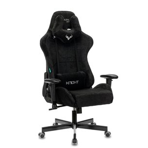 компьютерное игровое Бюрократ VIKING KNIGHT LT20 FABRIC черный обивка велюр