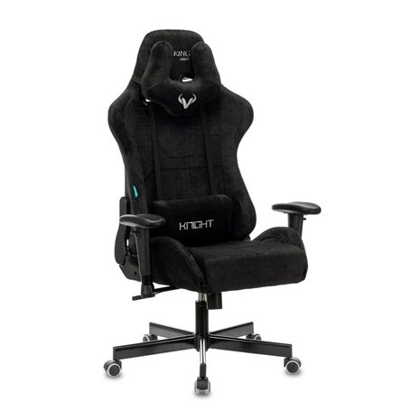 компьютерное игровое Бюрократ VIKING KNIGHT LT20 FABRIC черный обивка велюр