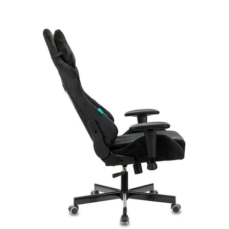 компьютерное игровое Бюрократ VIKING KNIGHT LT20 FABRIC черный обивка велюр