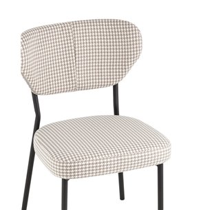 Билл гусиная лапка шенилл бежевый