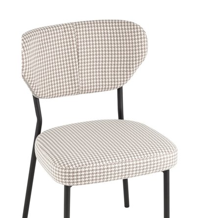 Билл гусиная лапка шенилл бежевый