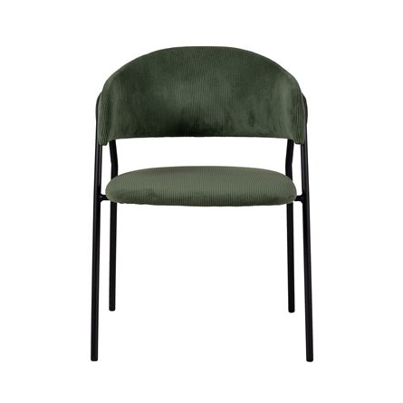 Колин зеленый ножки черные металл