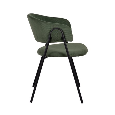 Колин зеленый ножки черные металл