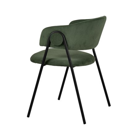 Колин зеленый ножки черные металл