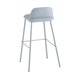 Mist пластиковое сиденье, серо-голубой, ножки металл Mist пластиковое сиденье, серо-голубой, ножки металл