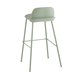 Mist пластиковое сиденье, серо-зеленый, ножки металл Mist пластиковое сиденье, серо-зеленый, ножки металл