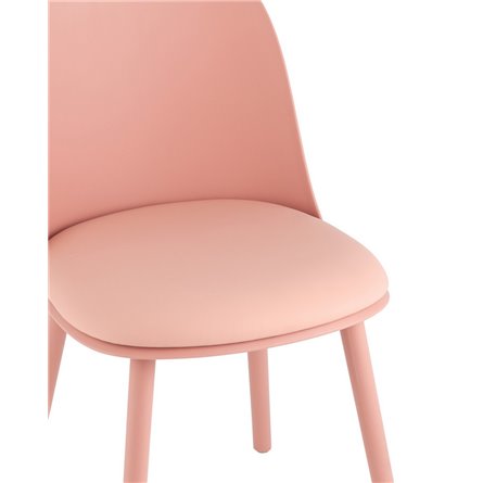 пластиковый Fog с подушкой пластик пыльно-розовый