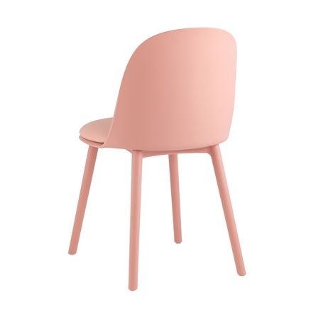 пластиковый Fog с подушкой пластик пыльно-розовый